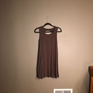 Simple Hunter green Tshirt Dress